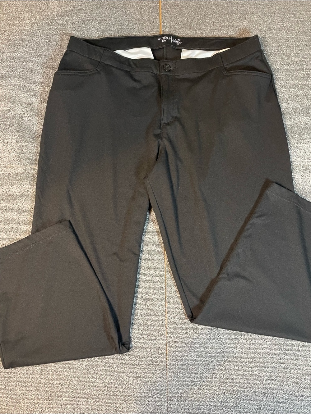 Riders by Lee Black Women's Chinos